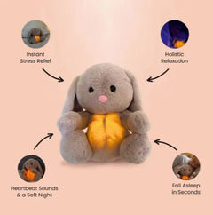 Breathing Bunny Soothing Plush Toy