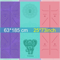 Non-Slip Yoga Mat Cover Towel