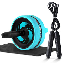 2-in-1 Ab Roller & Jump Rope Set