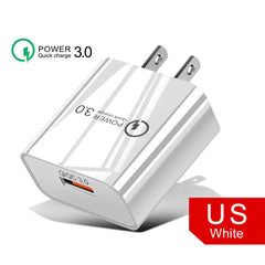 18W3A Fast Charger QC 3.0 USB Charger