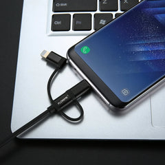 3-In-1 Charging Cable Micro USB Type C