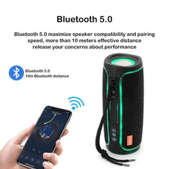 Bluetooth Speaker Wireless Waterproof Outdoor Stereo Bass USB/TF/FM Radio LOUD